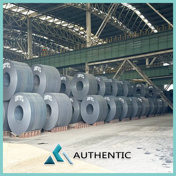 Hot rolled steel in coils