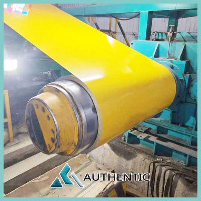 Colour coated steel coils